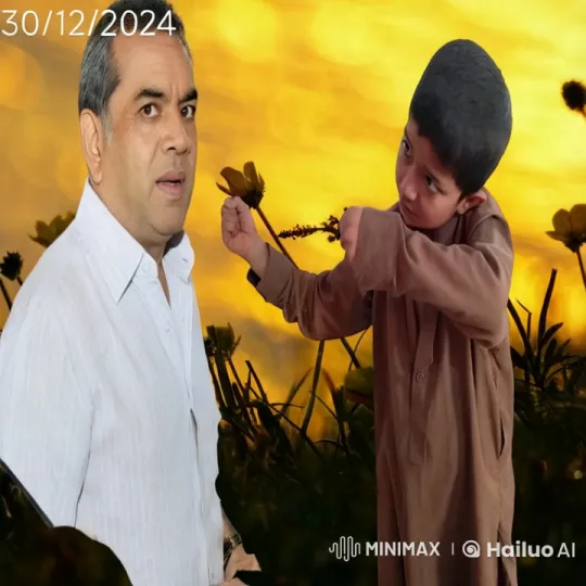 Father and Son's Playful Sunset Fight – AI Generated Video | Hailuo AI