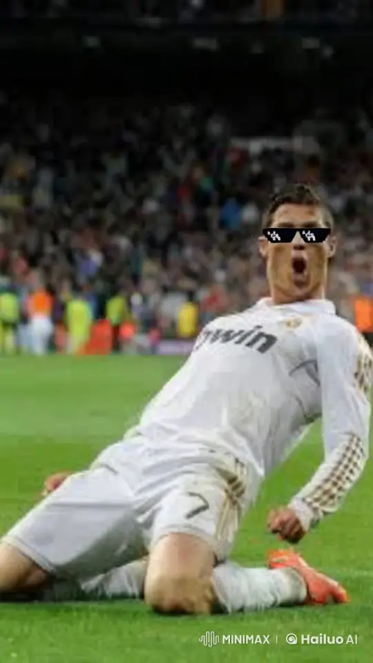 Footballer's Dramatic Celebration Ends in Sudden Fall – AI Generated Video | Hailuo AI