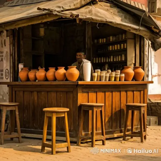 Monkeys Run Amok in Lassi Shop, Creating Chaos – AI Generated Video | Hailuo AI
