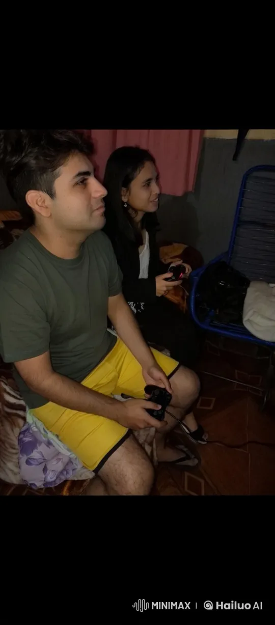 Couple Shares Intimate Moment on Couch – AI Generated Video | Hailuo AI