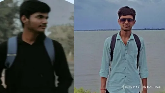 Young Men Share Intimate Moment in Outdoor Setting – AI Generated Video | Hailuo AI