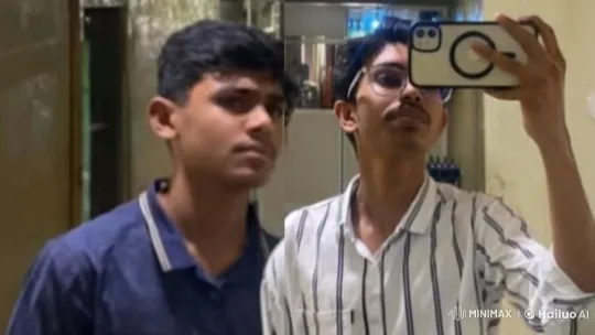 Two Young Men Share Intimate Kiss in Subtle, Slow Motion – AI Generated Video | Hailuo AI
