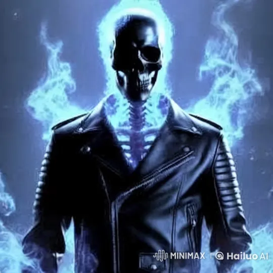 Skeletal Guitarist Ignites Desert with Supernatural Riff – AI Generated Video | Hailuo AI