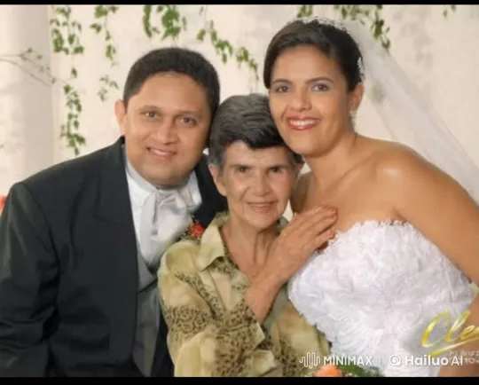 Family Celebration: Wedding Day Portrait – AI Generated Video | Hailuo AI