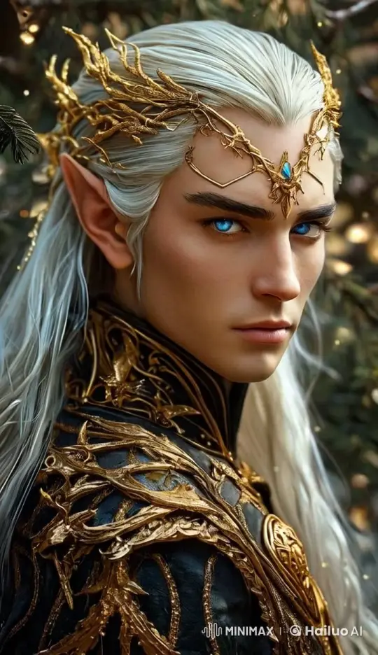 Elf and Majestic Deer Share Ancient Bond – AI Generated Video | Hailuo AI