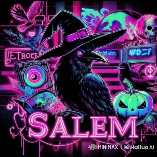 Blackbird Carves Magical Wand in Surreal Horror Setting – AI Generated Video | Hailuo AI
