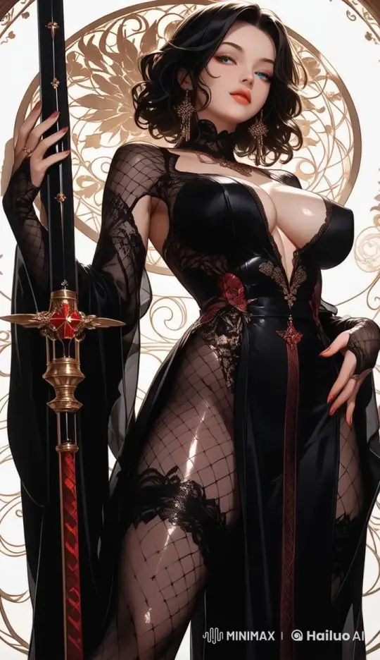 Mystical Character Showcases Elegance in Live2D Animation – AI Generated Video | Hailuo AI