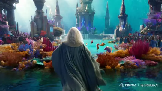 Gandalf Rushes Through a Majestic Fantasy World – AI Generated Video | Hailuo AI