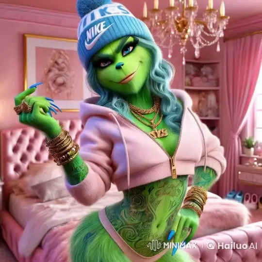 Stylish Dancer Showcases Rhythmic Moves in Luxurious Pink Bedroom – AI Generated Video | Hailuo AI