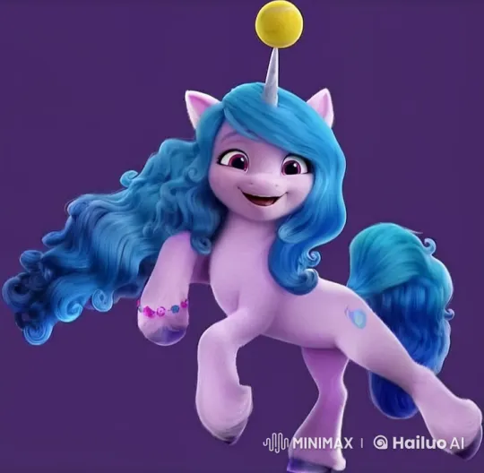 Animated Unicorn Pony Joyfully Sings and Dances – AI Generated Video | Hailuo AI