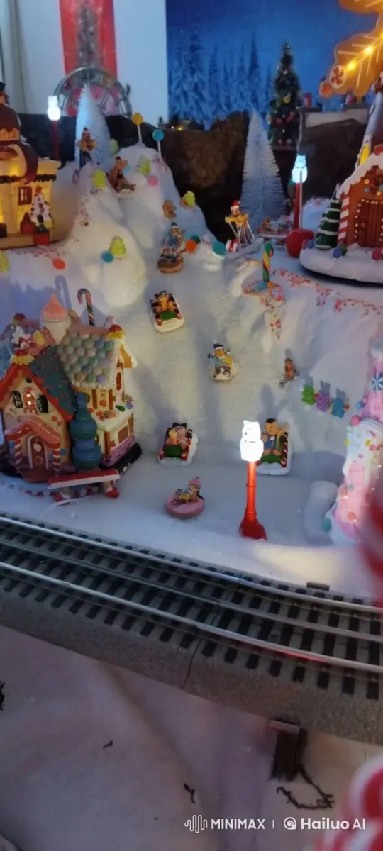 Gingerbread Village Comes Alive in Wintry Adventure – AI Generated Video | Hailuo AI