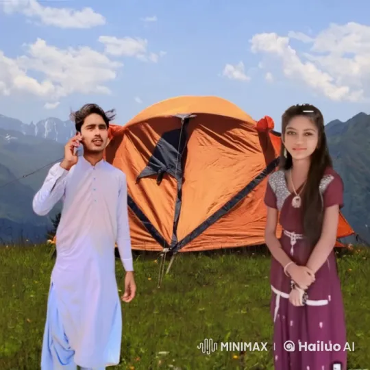 Couple Embraces in Scenic Mountain Setting – AI Generated Video | Hailuo AI