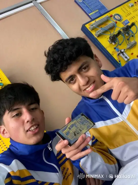 Young Men Share Intimate Moment in Classroom – AI Generated Video | Hailuo AI