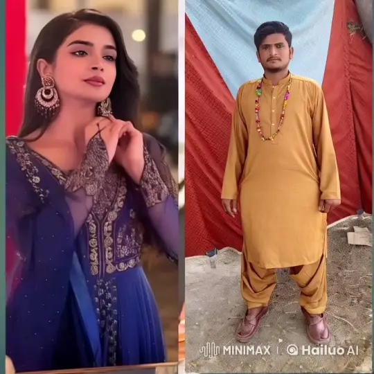 Elegant Couple Embraces in Traditional Attire – AI Generated Video | Hailuo AI