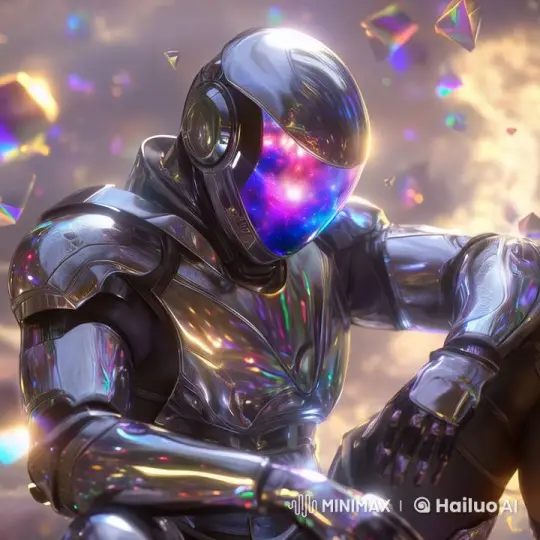 Metallic Figure Gives Middle Finger in Live2D Animation – AI Generated Video | Hailuo AI