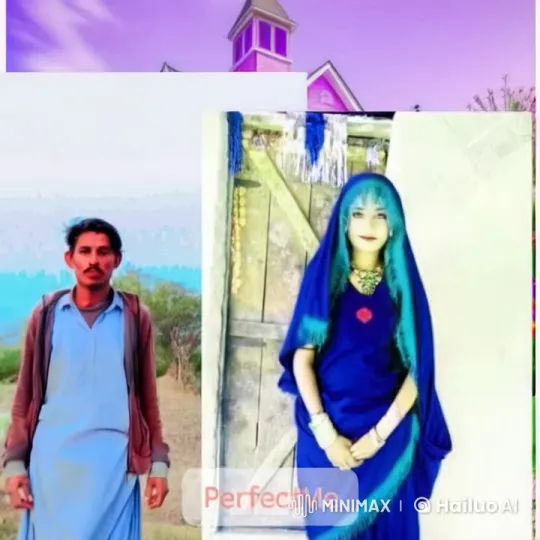 Traditional Attire Celebration Under Purple Sky – AI Generated Video | Hailuo AI