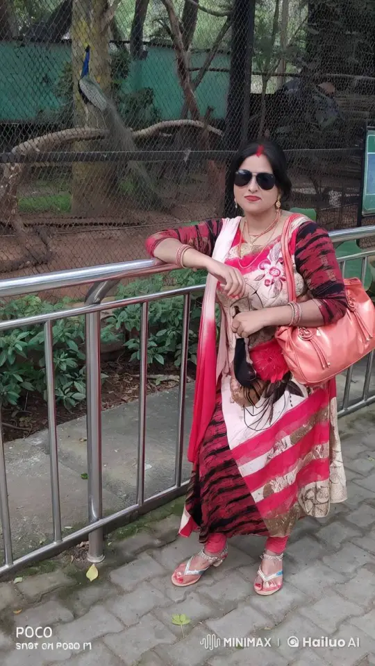 Woman Dances Gracefully to 'Tujhse Dekha To Jana Sanam' at Zoo – AI Generated Video | Hailuo AI