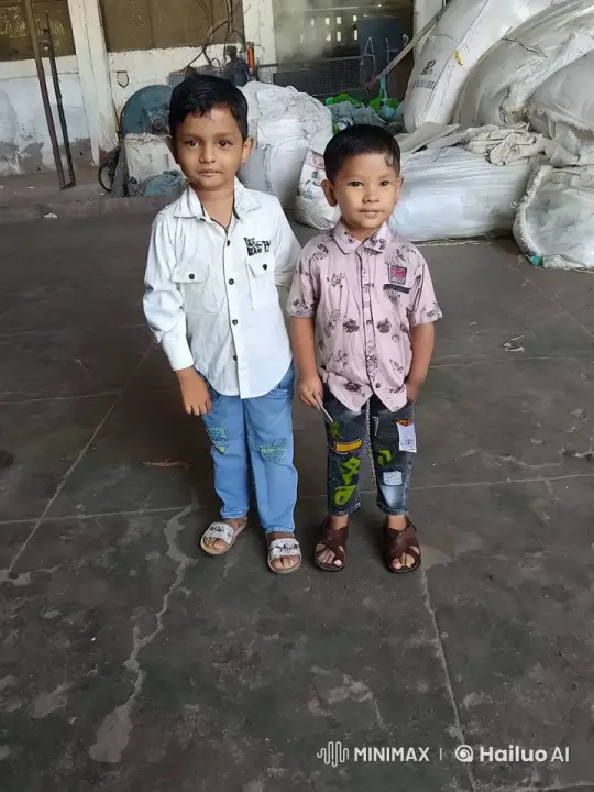 Boys Embrace and Kiss in Industrial Setting – AI Generated Video | Hailuo AI