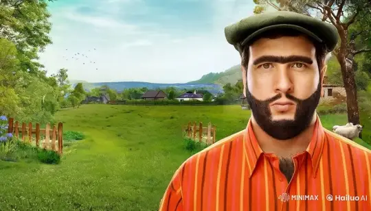 Man's Furious Dance and Acrobatics in Serene Countryside – AI Generated Video | Hailuo AI