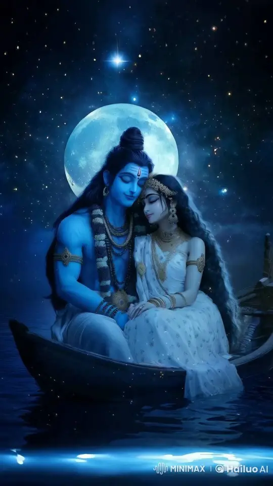 Romantic New Year's Night Boat Embrace Animation – AI Generated Video | Hailuo AI