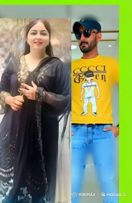 Live2D Animation: Man and Woman Dancing Side by Side – AI Generated Video | Hailuo AI