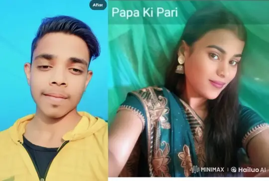 Young Couple in Live2D Share Intimate Kiss – AI Generated Video | Hailuo AI