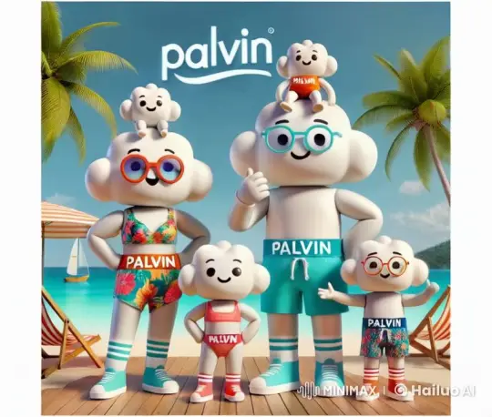 Family Enjoyment on a Sunlit Beach – AI Generated Video | Hailuo AI