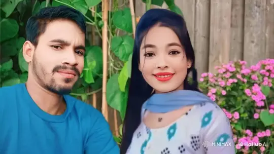 Live2D Animated Couple with Natural Movements – AI Generated Video | Hailuo AI
