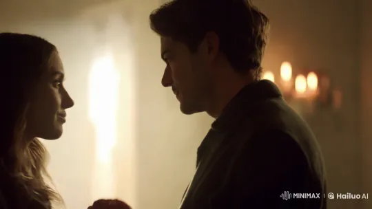 Intimate Moment Captured in Serene Candlelight – AI Generated Video | Hailuo AI