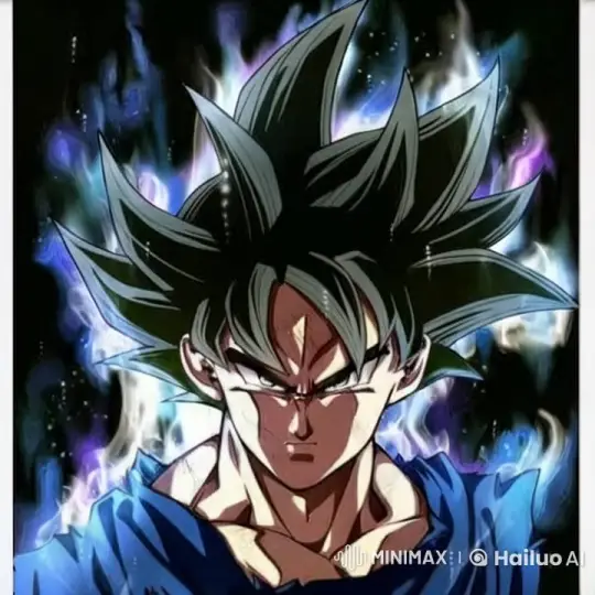 Dynamic Animation of a Character Surrounded by Flames and Energy – AI Generated Video | Hailuo AI