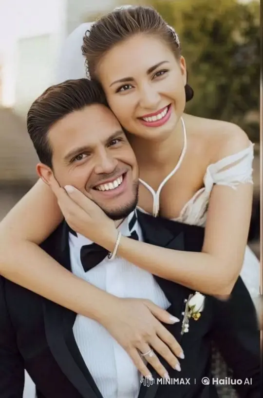 Joyful Couple Celebrates Wedding Day Intimacy – AI Generated Video | Hailuo AI