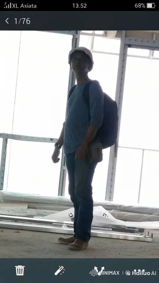 Construction Worker Transforms into Disco Dancer – AI Generated Video | Hailuo AI