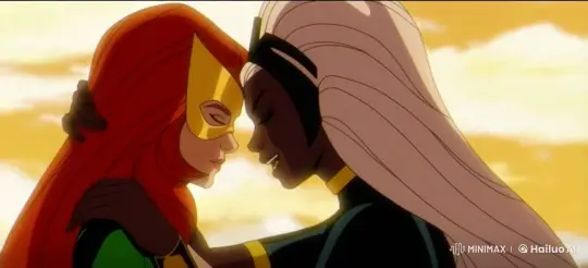 Jean Grey and Storm Share a Tender Kiss in X-Men '97 Animated Scene – AI Generated Video | Hailuo AI
