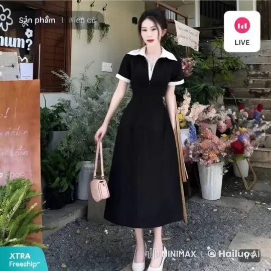 Serene Garden Scene with Gentle Swaying Woman – AI Generated Video | Hailuo AI