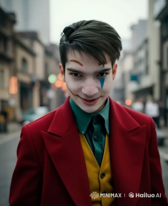 Batman Joins Clown for Unexpected Barbecue on City Street – AI Generated Video | Hailuo AI