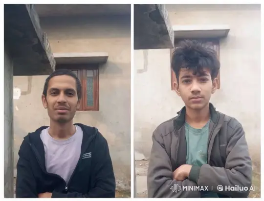 Two Individuals Exchange a Brief Kiss Outside – AI Generated Video | Hailuo AI