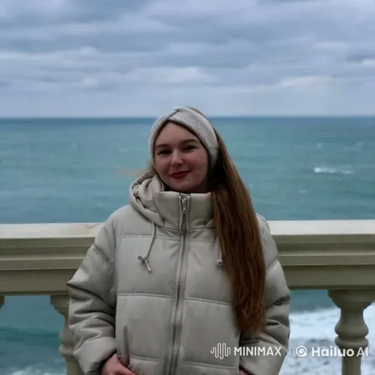 Woman Enjoying Serene Ocean View – AI Generated Video | Hailuo AI