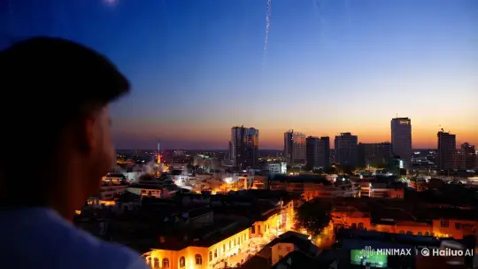 New Year's Eve Celebration: A Couple's Intimate Moment – AI Generated Video | Hailuo AI