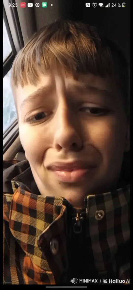 Distressed Youth Watches Man Fly Towards Skyscrapers – AI Generated Video | Hailuo AI