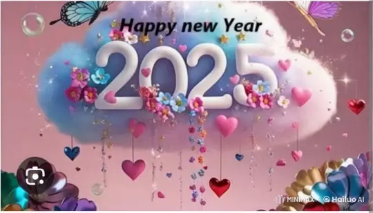 2025 Festive New Year Greeting with Animated Cloud – AI Generated Video | Hailuo AI