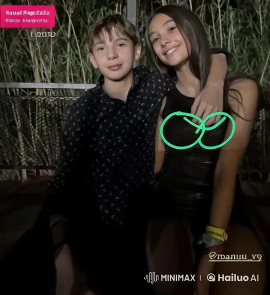 Teenagers Share Tender Moment with a Kiss – AI Generated Video | Hailuo AI