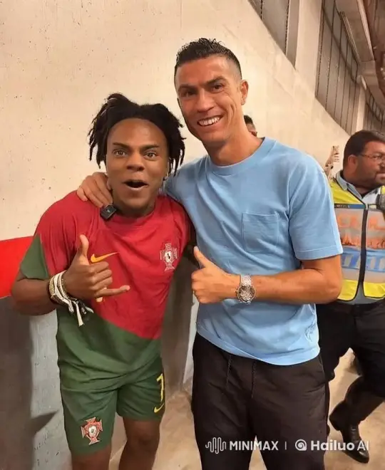 Ronaldo and Ishowspeed's Abrupt Fight Breaks Out – AI Generated Video | Hailuo AI
