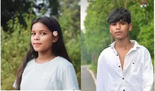 Romantic Kiss in Lush Green Environment – AI Generated Video | Hailuo AI