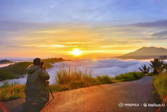Capturing the Sunrise: A Tranquil Morning Moment – AI Generated Video | Hailuo AI