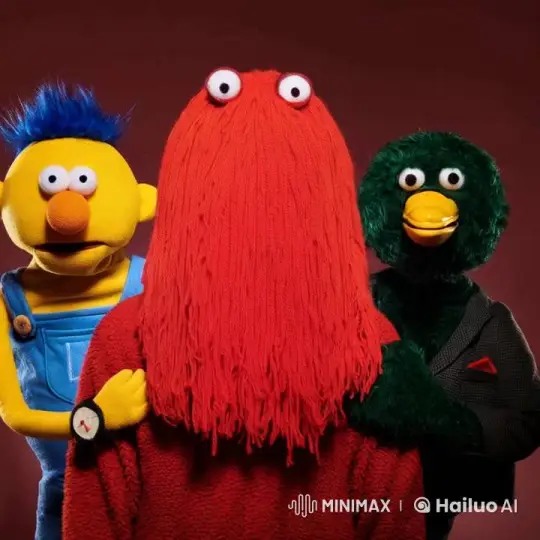 Tense Standoff: Duck Points Weapon at Yellow Character – AI Generated Video | Hailuo AI