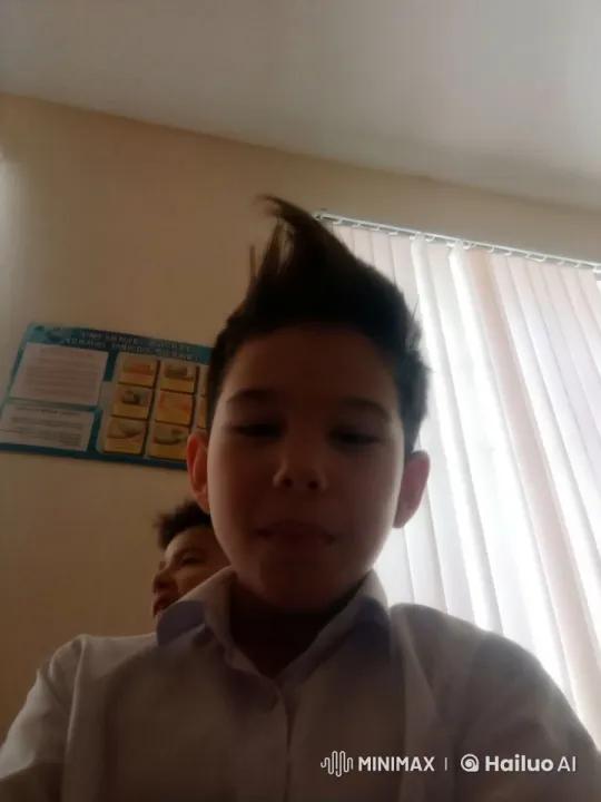 Boy in White Shirt in Bright, Calm Room – AI Generated Video | Hailuo AI