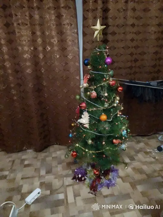 Snow Maiden Destroys Festive Christmas Tree – AI Generated Video | Hailuo AI