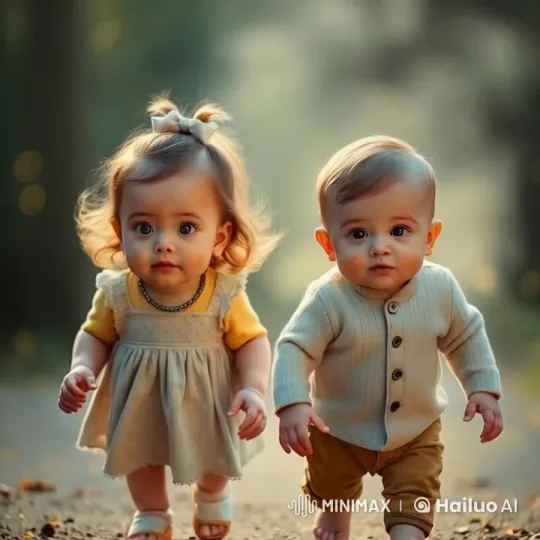 Children's Serene Walk Through Enchanted Forest – AI Generated Video | Hailuo AI
