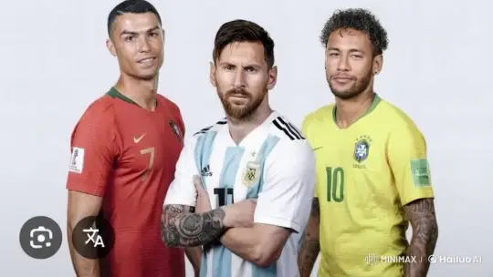 Football Stars Display Friendship in Playful Exchange – AI Generated Video | Hailuo AI