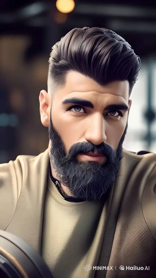 Heroic Man on Mountain Amidst Dynamic Adventure Scene – AI Generated Video | Hailuo AI